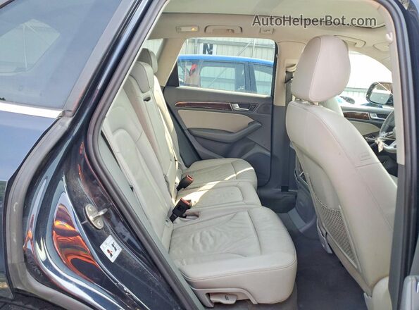 WA1C2AFP6GA051955 2016 AUDI Q5 Угольный Вид задней части салона