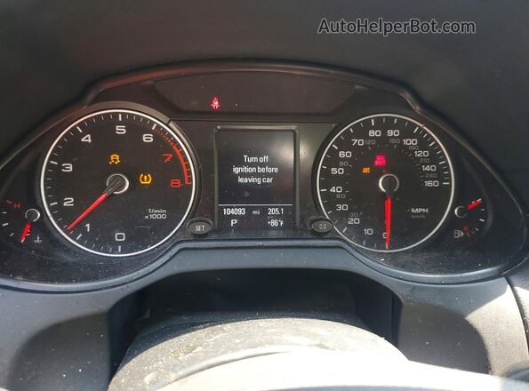 WA1C2AFP6GA109918 2016 AUDI Q5 Blue Widok zestawu wskaźników