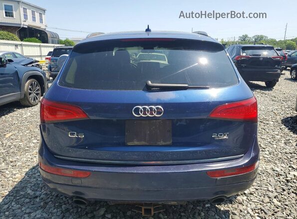 WA1C2AFP6GA109918 2016 AUDI Q5 Blue Widok z tyłu