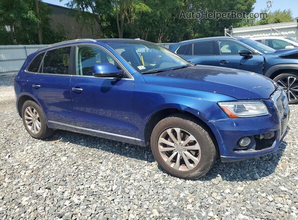 WA1C2AFP6GA109918 2016 AUDI Q5 Blue Przód prawy