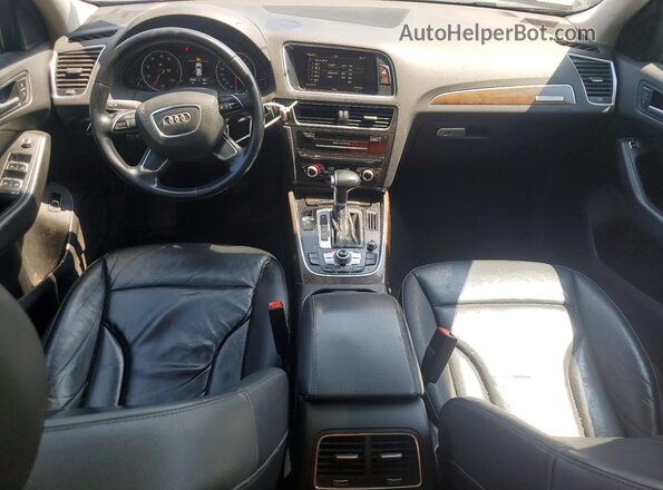 WA1C2AFP6GA109918 2016 AUDI Q5 Blue Widok deski rozdzielczej