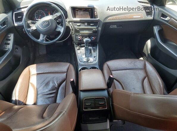 WA1C2AFP9GA037208 2016 AUDI Q5 Black Dashboard view
