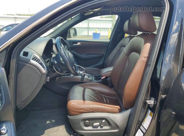 WA1C2AFP9GA037208 2016 AUDI Q5 Black Front interior view