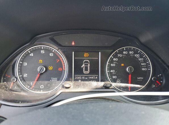 WA1C2AFPXHA036070 2017 AUDI Q5 Black Instrument cluster view