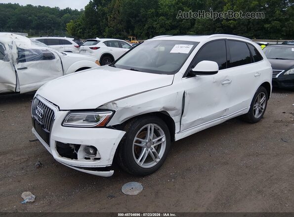 WA1C2AFPXHA071546 2017 AUDI Q5 White Առջևի ձախ երեք քառորդ տեսարան