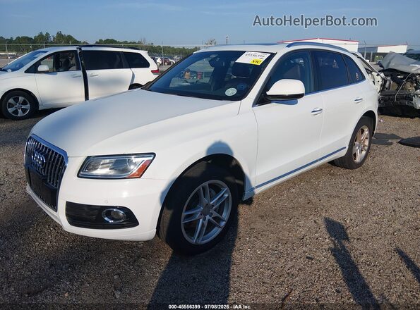 WA1C2AFPXHA083566 2017 AUDI Q5 White Առջևի ձախ երեք քառորդ տեսարան