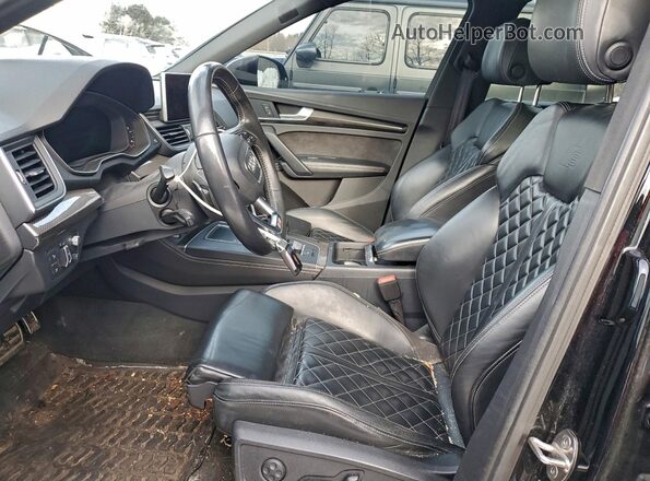 WA1C4AFY2J2149871 2018 AUDI SQ5 Черный Вид салона спереди