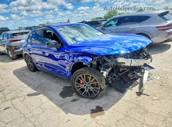 WA1C4AFY2P2036060 2023 AUDI SQ5 Blue Delantero derecho