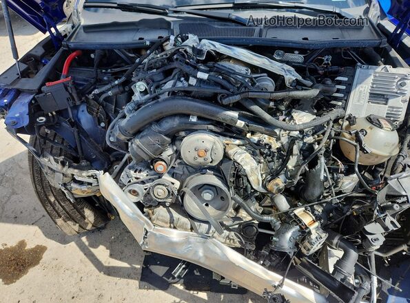 WA1C4AFY2P2036060 2023 AUDI SQ5 Blue Vista del compartimento del motor