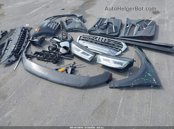 WA1C4AFY3J2025172 2018 AUDI SQ5 Black Սարքավորումների վահանակի տեսք