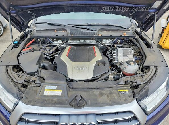 WA1C4AFY5J2145099 2018 AUDI SQ5 Blue Սալոնի հետևի տեսք