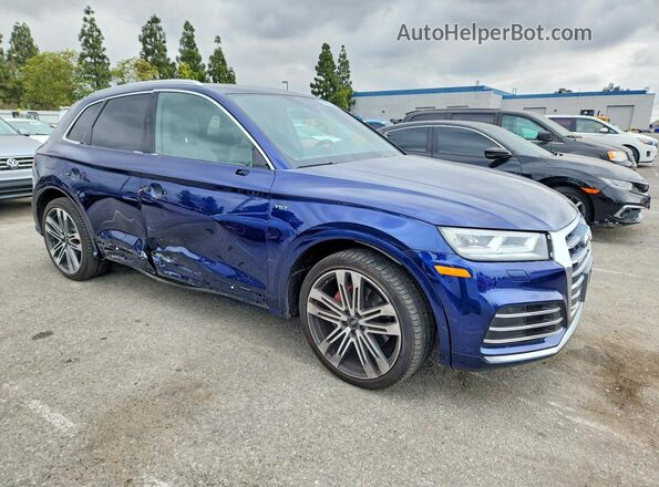 WA1C4AFY5J2145099 2018 AUDI SQ5 Blue Առջևի աջ