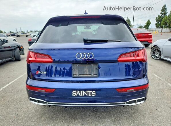 WA1C4AFY5J2145099 2018 AUDI SQ5 Blue Հետևի տեսք