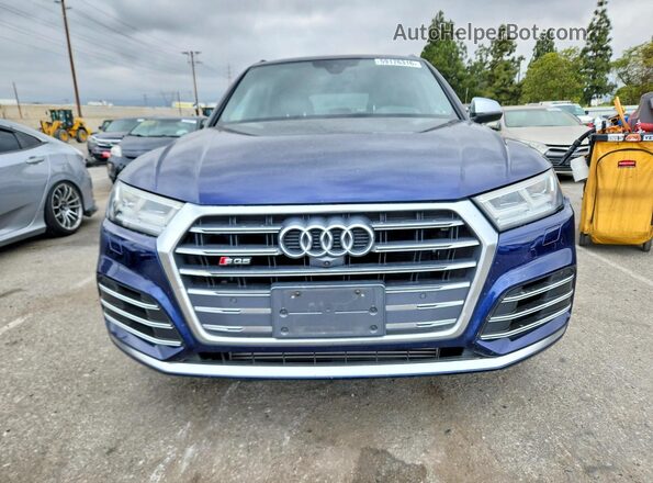 WA1C4AFY5J2145099 2018 AUDI SQ5 Blue Դիմացի տեսք