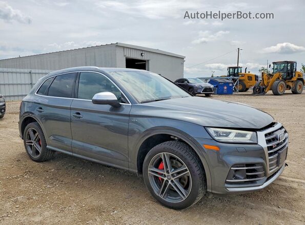 WA1C4AFY7J2052147 2018 AUDI SQ5 Серый Передняя правая четверть