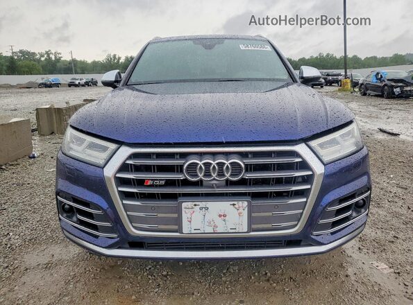 WA1C4AFY7J2074245 2018 AUDI SQ5 Синий Вид спереди