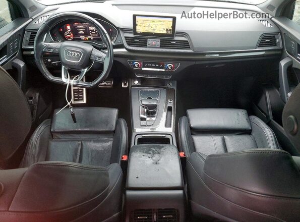WA1C4AFY7J2074245 2018 AUDI SQ5 Синий Вид панели приборов