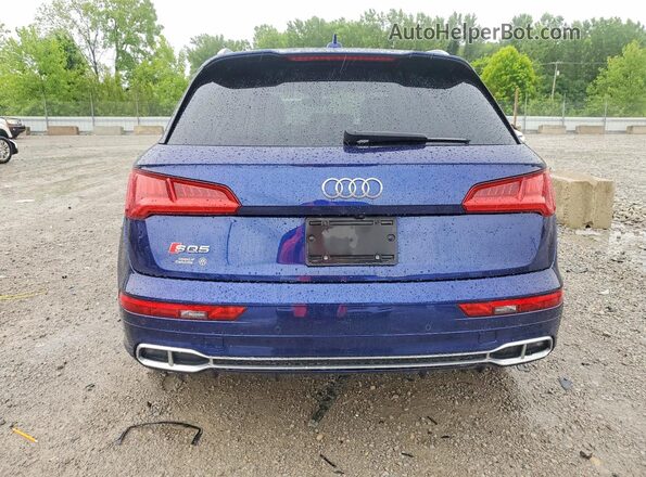 WA1C4AFY7J2074245 2018 AUDI SQ5 Синий Вид сзади