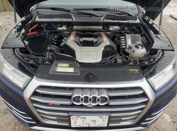WA1C4AFY7J2074245 2018 AUDI SQ5 Синий Вид подкапотного пространства