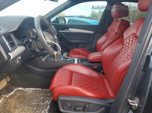 WA1C4AFY7J2144097 2018 AUDI SQ5 Угольный Вид салона спереди