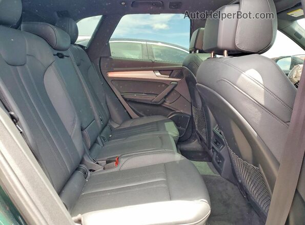 WA1C4AFY9L2078896 2020 AUDI SQ5 Green Rear seats view