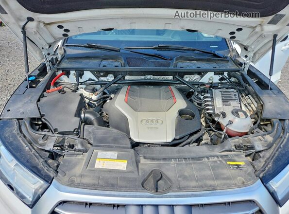 WA1C4AFYXJ2111949 2018 AUDI SQ5 White Вид підкапотного простору