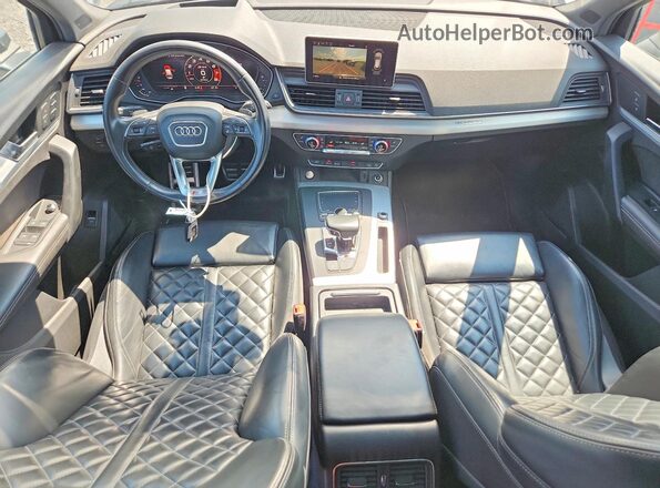 WA1C4AFYXJ2111949 2018 AUDI SQ5 White Вид панелі приладів