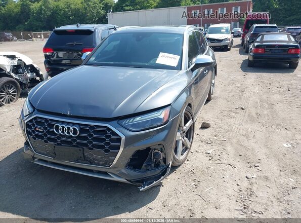 WA1C4BFY2M2066127 2021 AUDI SQ5 Gray Przód lewy