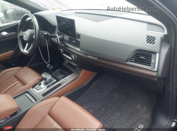 WA1CAAFY2M2073288 2021 AUDI Q5 Black Vista interior delantera