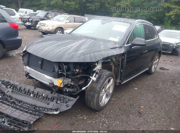 WA1CAAFY2M2073288 2021 AUDI Q5 Black Vista tres cuartos delantera izquierda