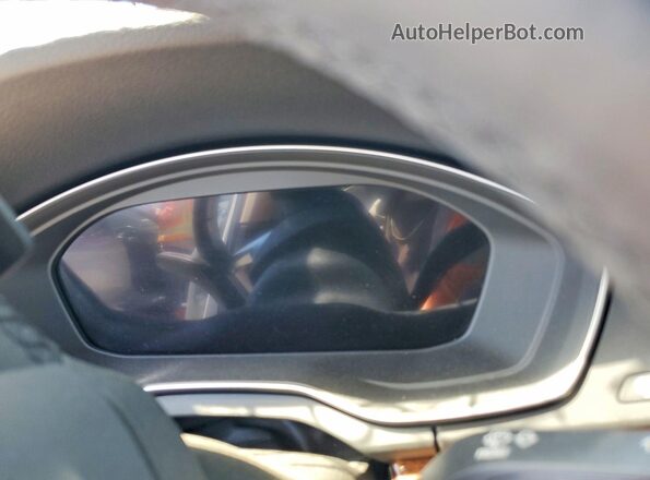 WA1CAAFY8M2009059 2021 AUDI Q5 White Widok zestawu wskaźników
