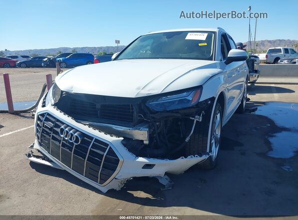 WA1CAAFYXM2014604 2021 AUDI Q5 White Դիմացի տեսք