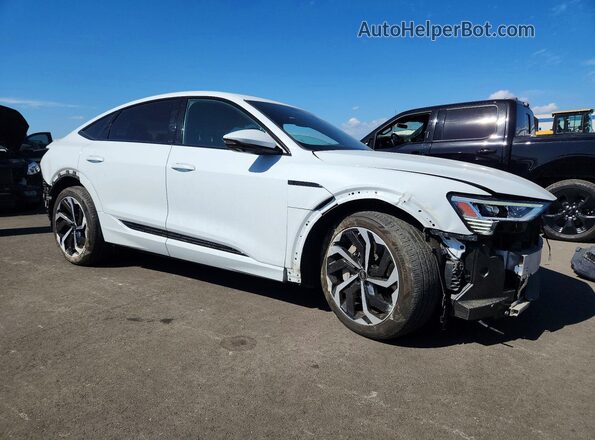WA1CAAGE4RB010463 2024 AUDI Q8 Белый Передняя правая четверть