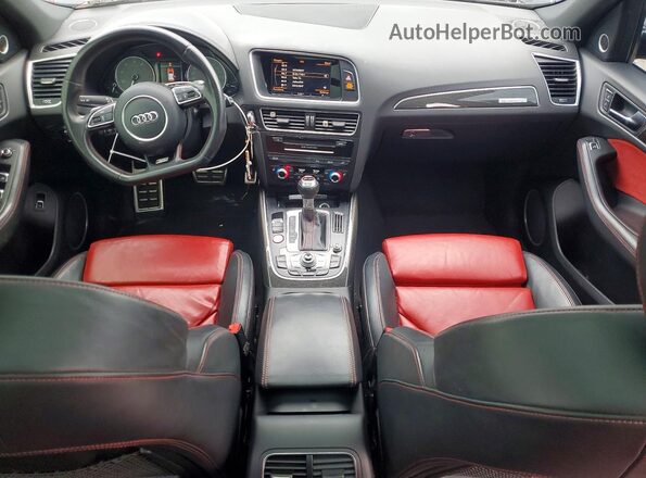 WA1CCAFP1GA013403 2016 AUDI SQ5 Black Вид панелі приладів