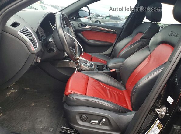 WA1CCAFP1GA013403 2016 AUDI SQ5 Black Вид салону спереду