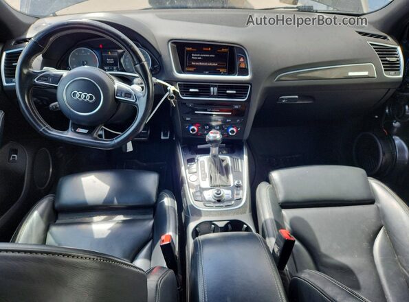 WA1CCAFP2GA029819 2016 AUDI SQ5 Gray Dashboard view