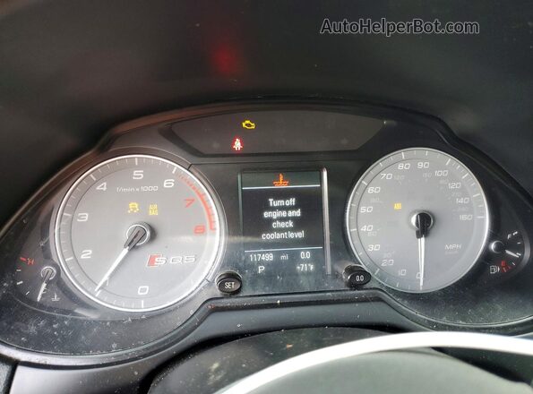 WA1CCAFP4GA089665 2016 AUDI SQ5 Black Vista del cuadro de instrumentos