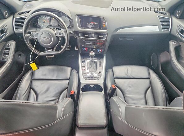 WA1CCAFP8GA034247 2016 AUDI SQ5 Gray Dashboard view