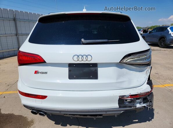 WA1CCAFPXGA150565 2016 AUDI SQ5 White Rear view