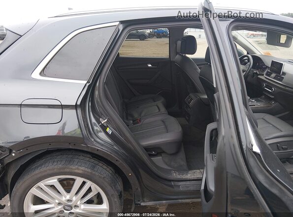 WA1CNAFY0J2079865 2018 AUDI Q5 Gray VIN კოდის სტიკერის ხედი