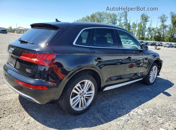WA1CNAFY1J2067739 2018 AUDI Q5 Black Tył prawy