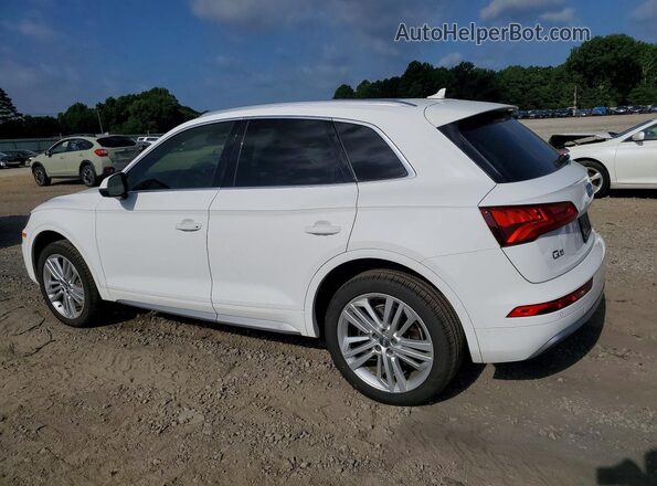 WA1CNAFY2J2200136 2018 AUDI Q5 White Rear left