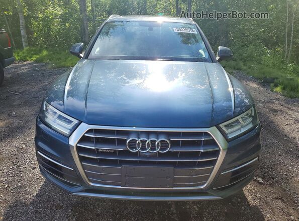WA1CNAFY3J2016680 2018 AUDI Q5 Синий Вид спереди