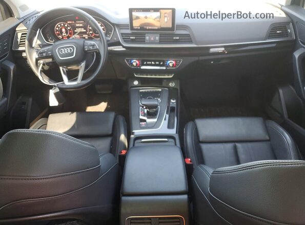 WA1CNAFY3K2017698 2019 AUDI Q5 White წინა პანელის ხედი