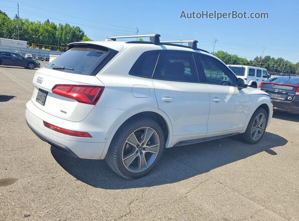 WA1CNAFY3K2017698 2019 AUDI Q5 White უკანა მარჯვენა