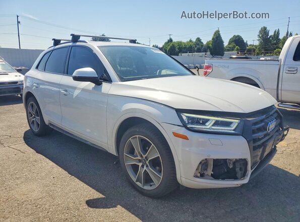 WA1CNAFY3K2017698 2019 AUDI Q5 White წინა მარჯვენა