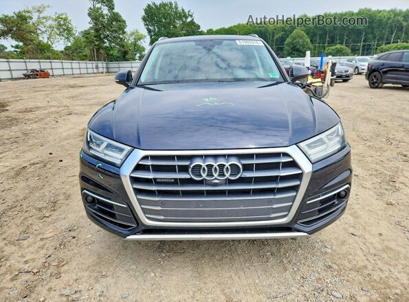 WA1CNAFY5K2055885 2019 AUDI Q5 Blue Vista frontal