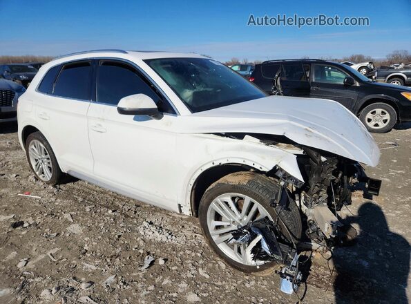 WA1CNAFY7J2201900 2018 AUDI Q5 White Передня права чверть
