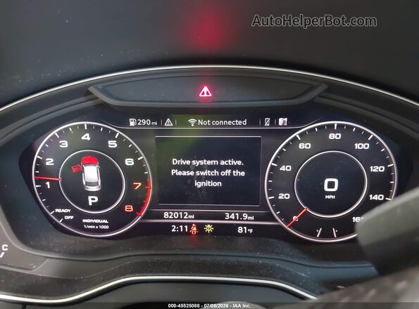 WA1CNAFYXJ2136329 2018 AUDI Q5 White Vista de los asientos traseros