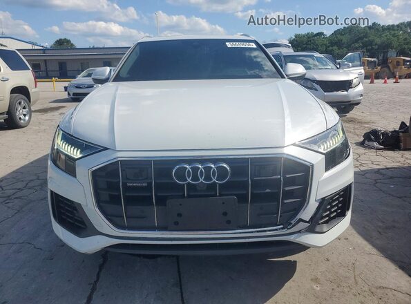 WA1CVAF10KD044431 2019 AUDI Q8 Белый Вид спереди